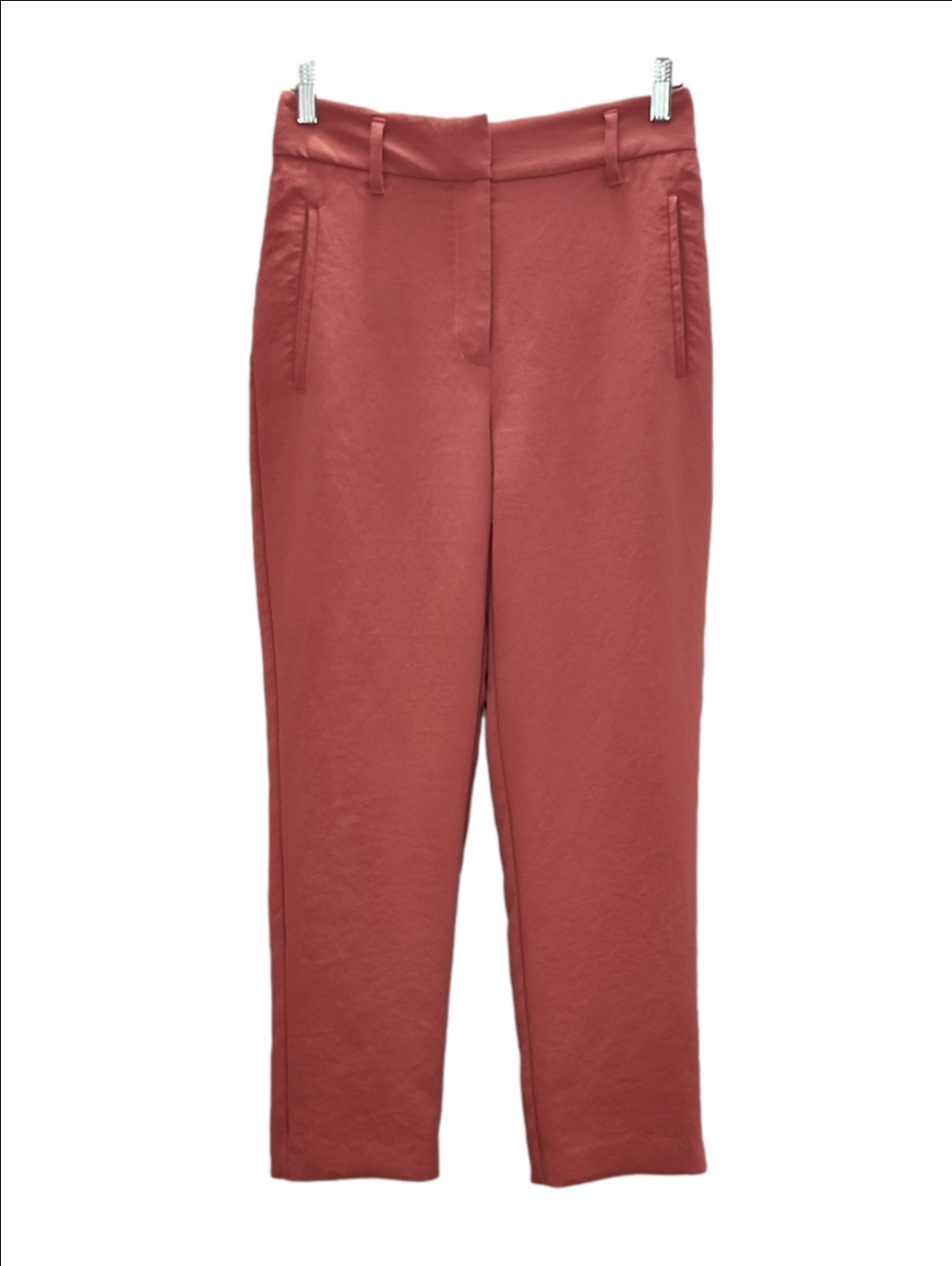 ARITZIA WILFRED Crepe high waisted zipper fly pants